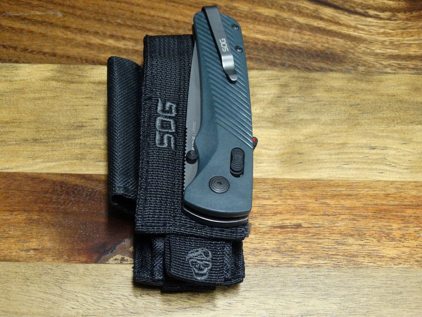 SOG Flash AT Assisted Folding Pocket Knife with SOG Sheath