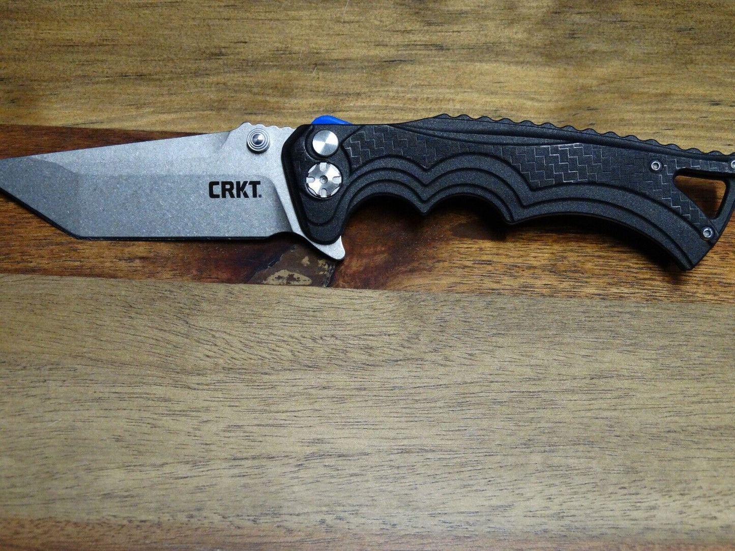 CRKT BT Fighter  Designer Brian Tighe Compact Button Lock Deep Carry Pocket Clip