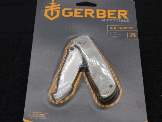 NEW Gerber Air Ranger Serrated and Plain Edge Knife New with Gerber Holster