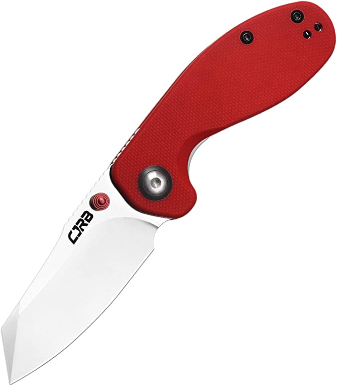 CJRB Maileah Linerlock Red G10 Folding AR-RPM9 Stainless Pocket Knife 1918REF